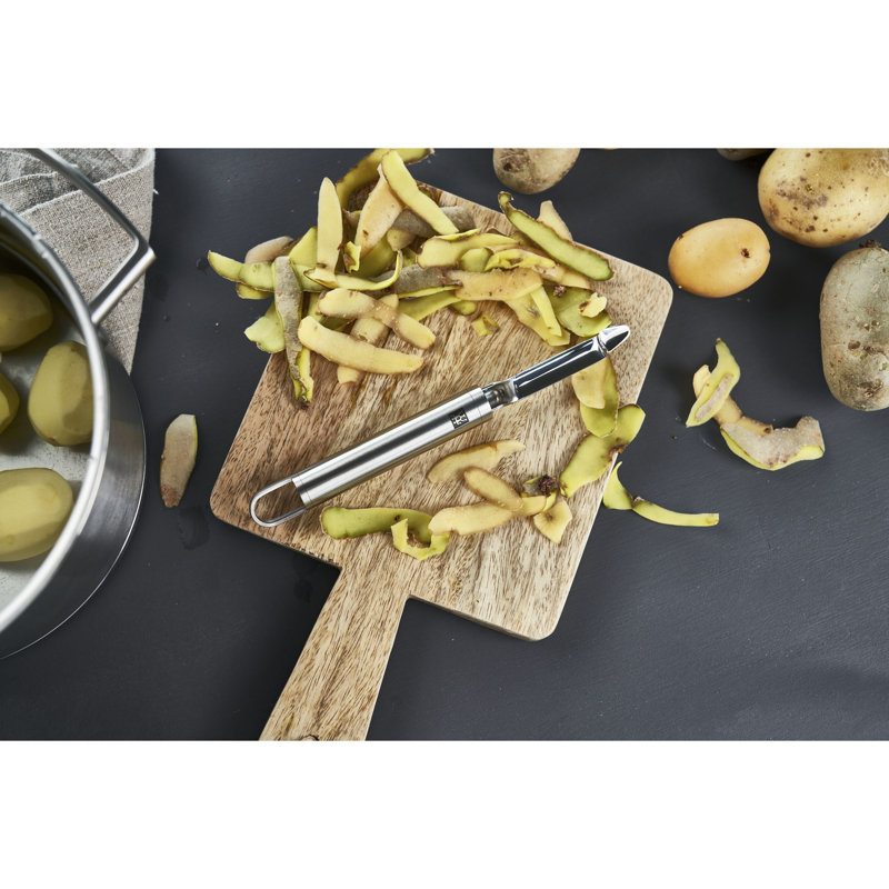 Stainless Steel Swivel Peeler with Ergonomic Handle