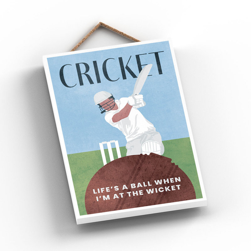 Sports Wall Decor, 18.5cm H x 12cm W x 0.9cm D