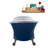 55.1'' x 26.8'' Soaking Acrylic Bathtub-76640551-66366588