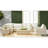 Benjaman Square Glass Outdoor Side Table