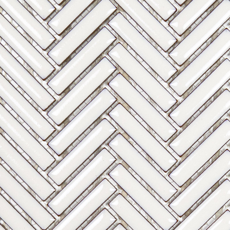 2'' x 1'' Ceramic Mosaic Tile, Dandelion