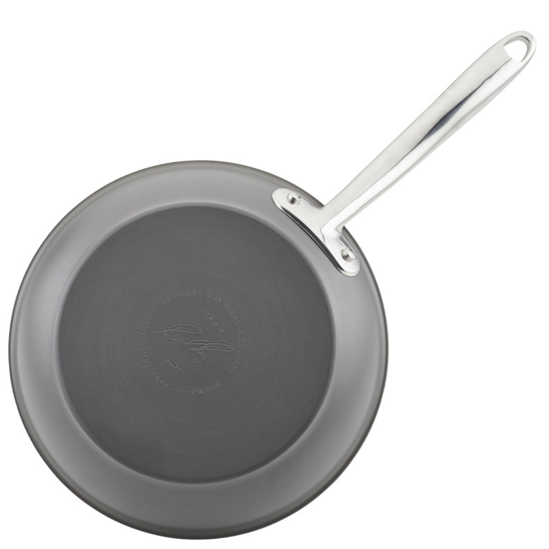 Rachael Ray Stainless Steel And Hard Anodized Nonstick Cookware Pots And Pans Set, 11-piece