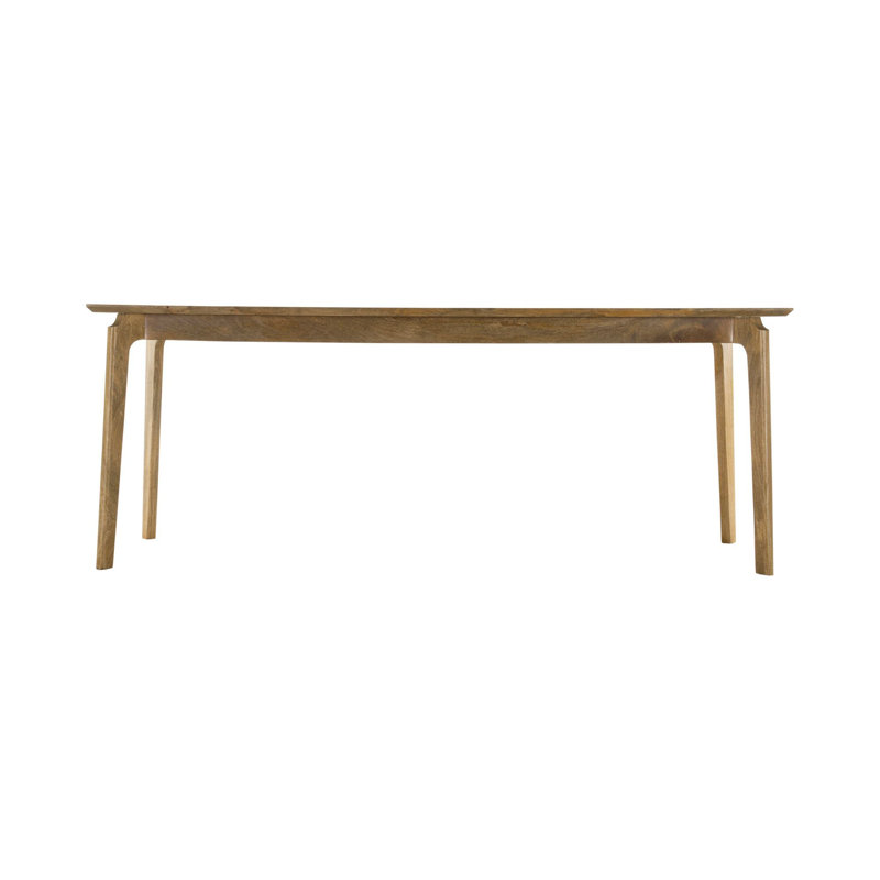 Bois massif de manguier Genavie, Naturel, H 30 po x L 84 po x l 35 po