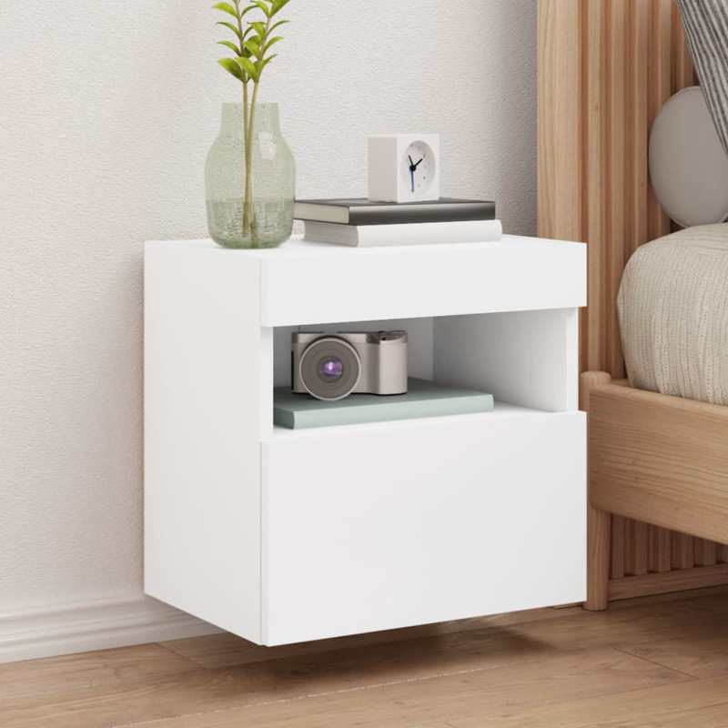 Bular Unfinished TV Stand for TVs up to 24", White