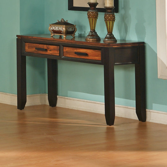 Console en bois massif Deshawndre