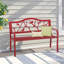 Powder Coated Steel Outdoor Bench