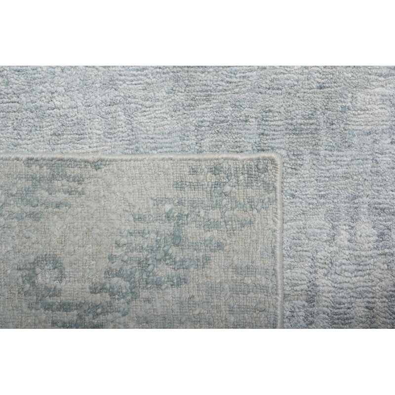 Handmade Cotton and Silk Oriental Area Rug