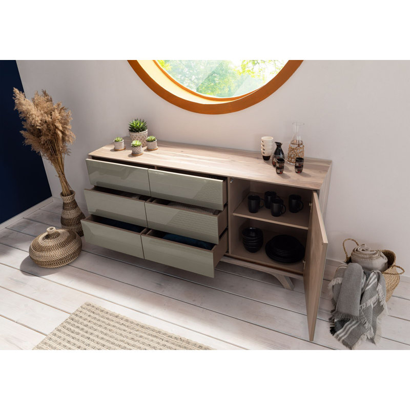 Tromso 165cm Solid Wood Sideboard