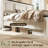 Revan 52" H Farmhouse King Bedframe with Storage Drawers, White-1095364100-1095457953