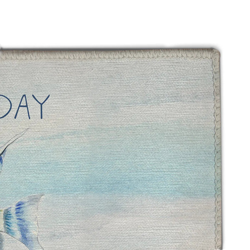 Tapis d'extérieur Great Blue Sea, L 24 po x L 36 po