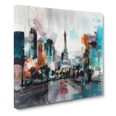 Modern Wall Art - Wrapped Canvas