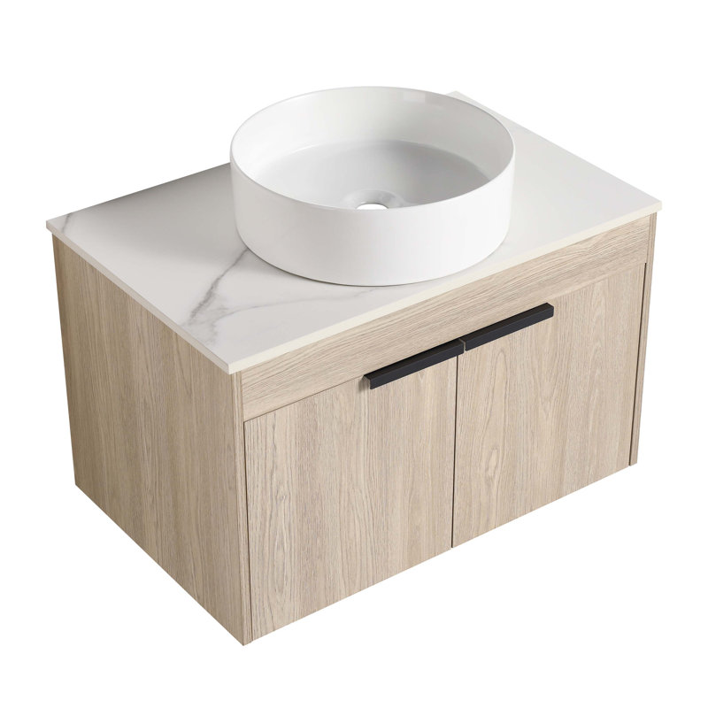 Ensemble de meuble-lavabo flottant 30 po avec lavabo 30 po Modern Design Float