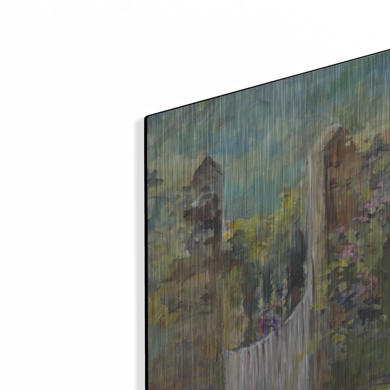  «Garden Door» par Jadei, 12 po x 16 po, H 16 po x l 12 po