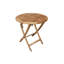 Table bistro d'extérieur circulaire L 27,5 po x l 27,5 po Gaggiano