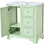 Armoire de salle de bain 30 po - Apparence élégante pour améliorer le rangement du meuble-lavabo