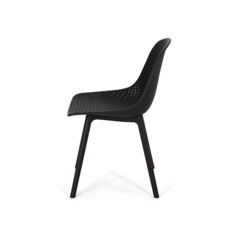 FAUTEUIL POSEY (ENSEMBLE DE 4), Noir