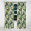 Lignes tropicales motif tropical II - Rideau floral - Rideau occultant floral - 1 panneau-107534869