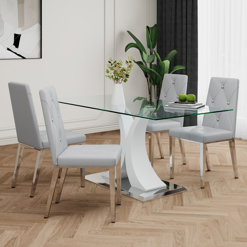 Modern Style Glass Table