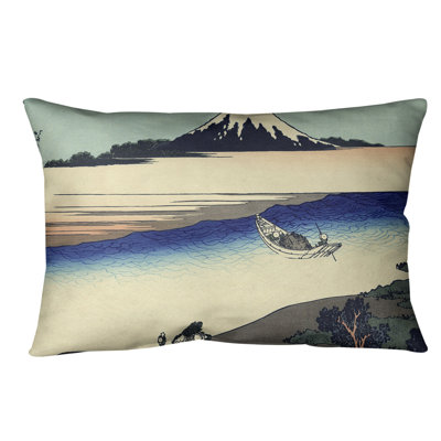 Coussin lombaire Tama River dans la province de Musashi