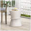 Table d'appoint d'extérieur en béton léger