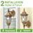 Exterior Motion Wall Sconces Outdoor 2-Pack-1123732077