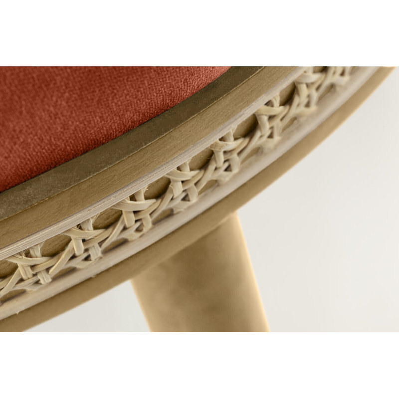Alma Upholstered Dining Chair, Papaye