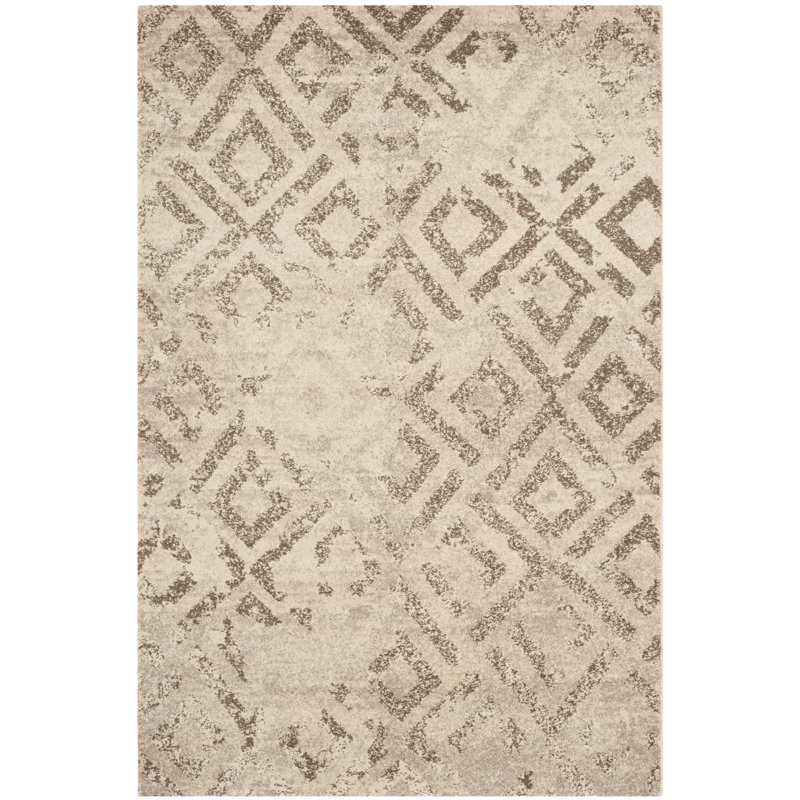 Ringold Abstract Hand Woven Area Rug, Rectangle 122 x 183 cm