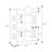 46.5"H x 33.1"W x 11"D Multilevel Solid Wood Bookcase Storage Open Bookshelf with Divider and Drawers