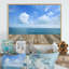 «Wood Deck On Tropcial Sea», reproduction sur toile-706096160-706096172