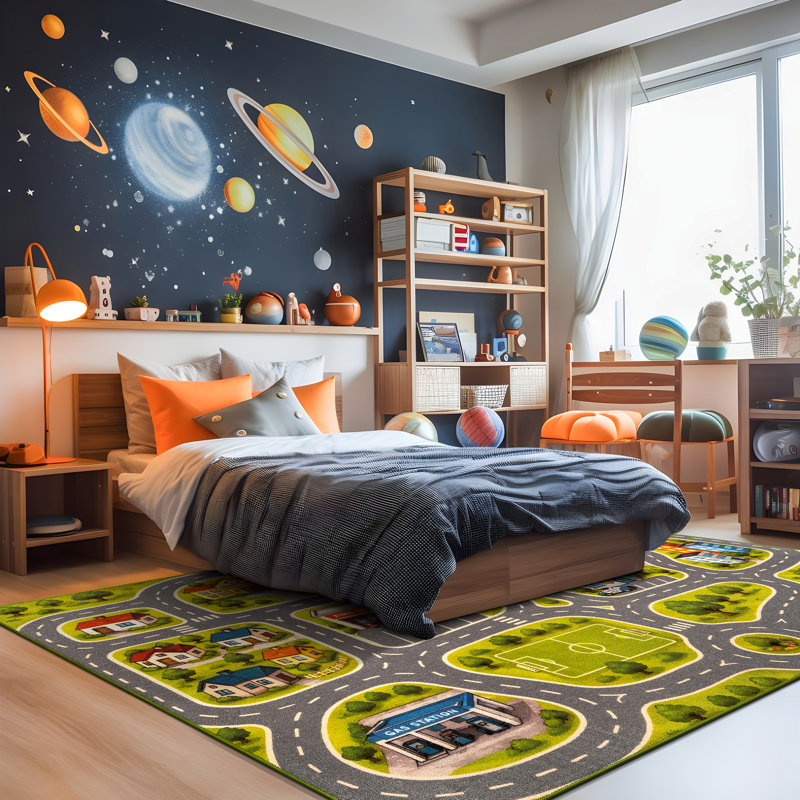 Bridgette Washable Indoor Rug, 6 pi 6 po x 9 pi