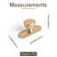 1.23" Diameter Mushroom Knob With Backplate(G016)-119262526