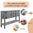 Query 48" Solid Wood Sideboard Console Table With 2 Drawers And Cabinets