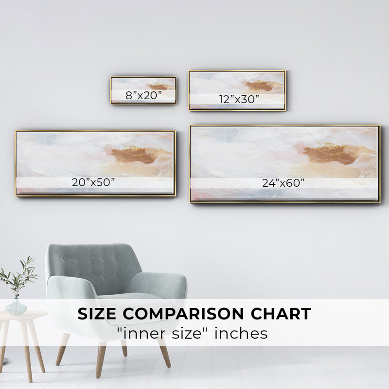 Dusk Clouds II- Framed Canvas