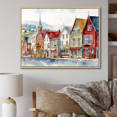 Newfoundland Coastal Vintage II - Canadian Wall Art Prints