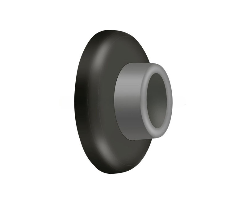 Door Stop, Oil-Rubber Bronze