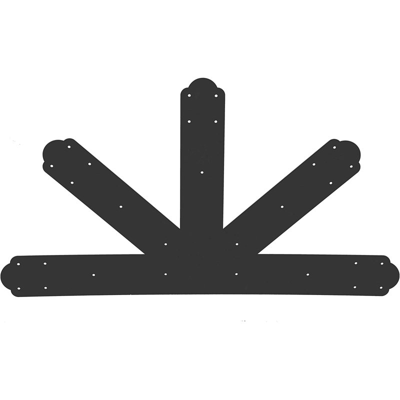 VEVOR Black Metal DIY Kit for Gazebo