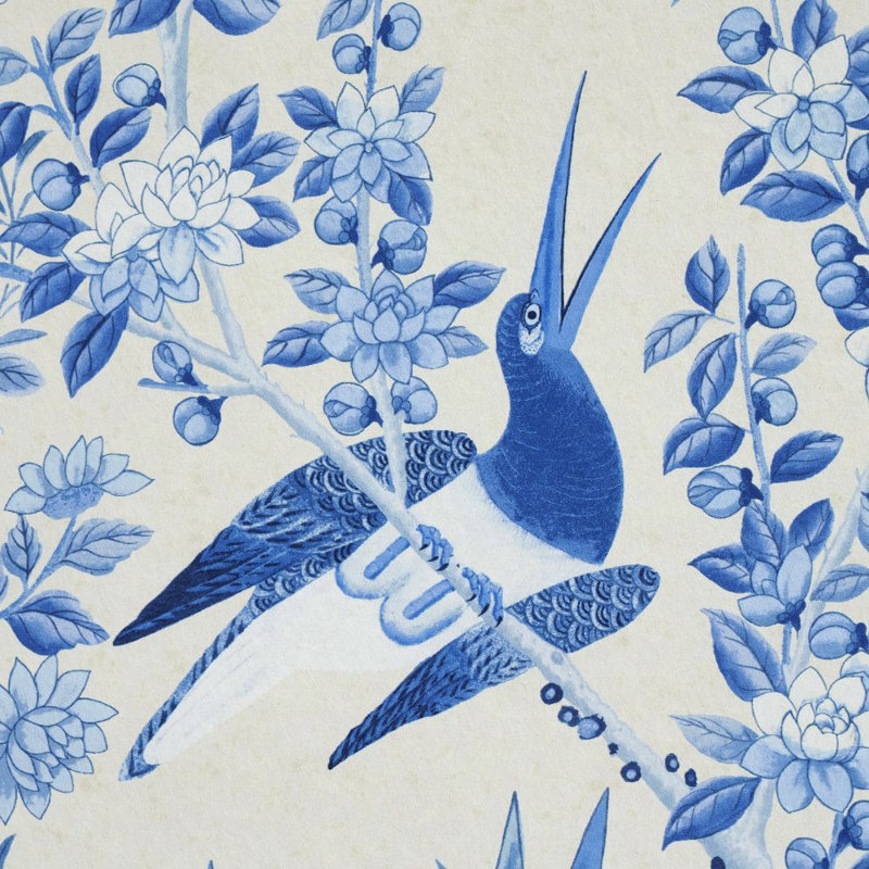 Schumacher x Miles Redd Brighton Pavilion Panel, Blue