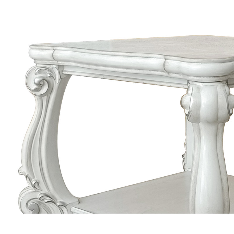 Table de bout Traditional White
