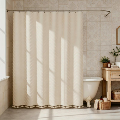 Rideau de douche Boho Farmhouse