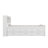 Mercato Full Size Platform Bed with Storage Headboard-905956616