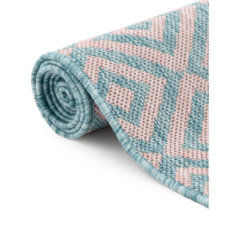 Tapis intérieur / extérieur Jill Zarin Costa Rica, Rectangle 5 pi 3 po x 8 pi