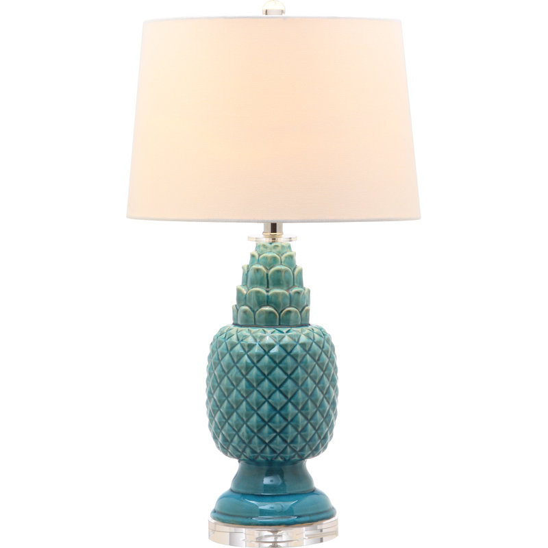 Blakely 27.5" lampe de Table, Bleu