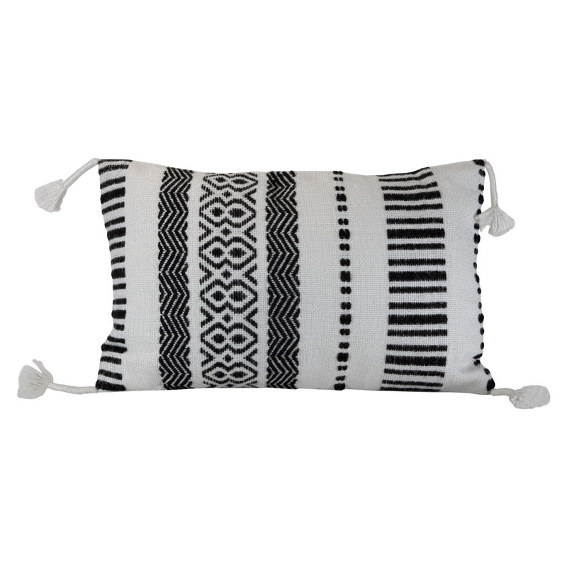 Tassels Outdoor Throw Pillow