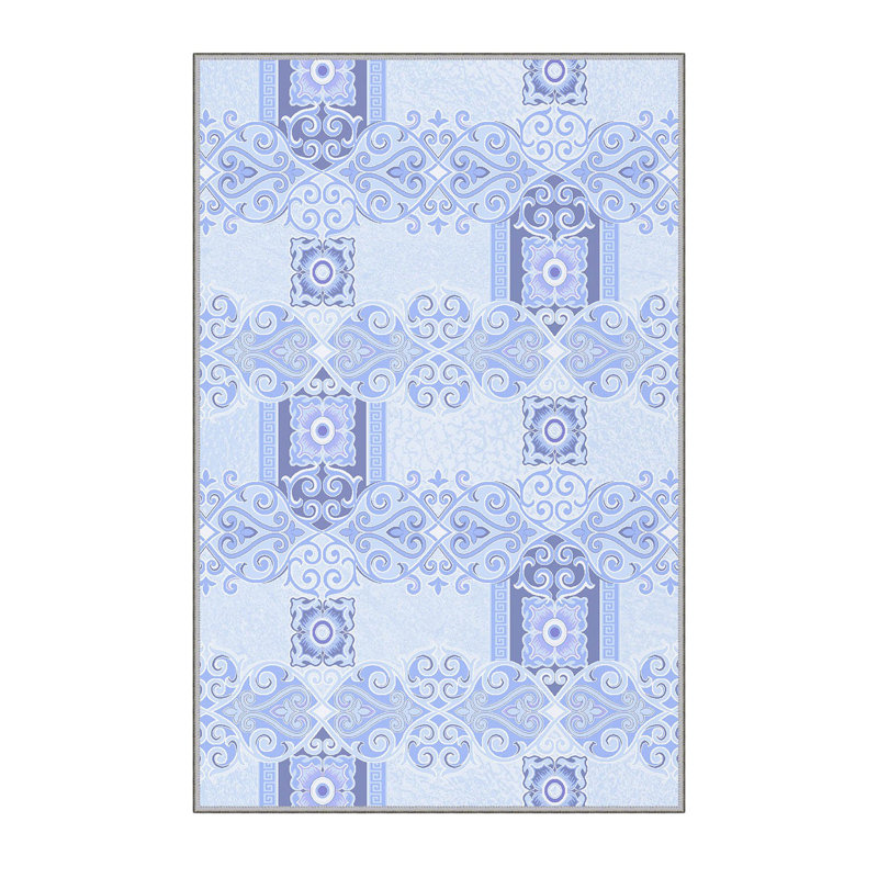 Premium Hall Carpet – 3.3 x 9.8 ft, 100% Polyester, 0.3 in Pile Height | Antibacterial, Non-Slip Underside, Machine Washable | 3D Digital Print Design, Durable & Easy to Clean, Ideal for Home Decor