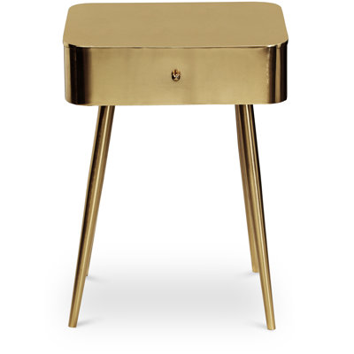 Rylan 1 - Drawer Iron Nightstand