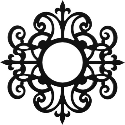 Médaillon de plafond en PVC de qualité architecturale Dijon