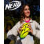 NERF Lightstrike Foam Football - 8.5" - LED Colouring Changing Lights - Batteries Included