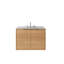 Meuble-lavabo flottant avec comptoir en marbre de culture et porte à fermeture en douceur-1939510920