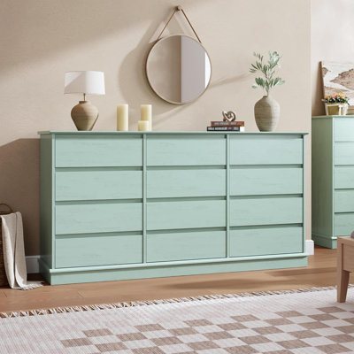 Drawer Dressers for Bedroom, Chest of Drawers with Deep Drawers, Large Dresser for Closet with Wide Top