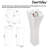 Deervalley Small Pedestal Bathroom Sink 11"L X 13"W X 35"H Ceramic One Piece Bath Sink With Overflow-103103128